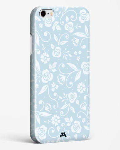 Floral Blue Zephyrs Hard Case Phone Cover-(Apple)