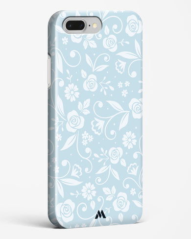 Floral Blue Zephyrs Hard Case Phone Cover-(Apple)