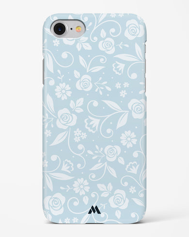 Floral Blue Zephyrs Hard Case Phone Cover-(Apple)