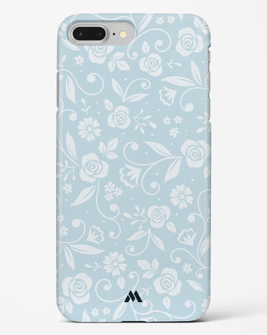 Floral Blue Zephyrs Hard Case Phone Cover-(Apple)