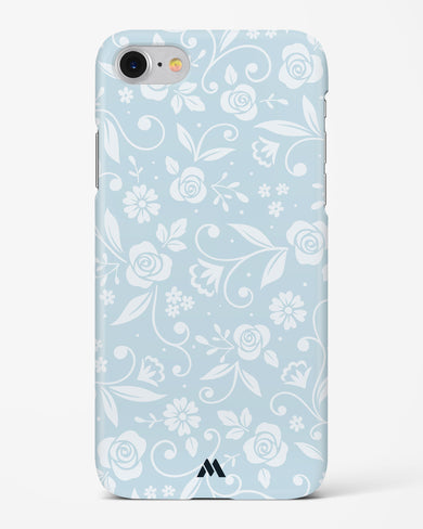 Floral Blue Zephyrs Hard Case Phone Cover-(Apple)