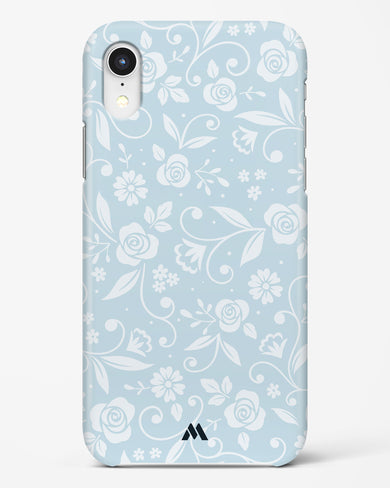 Floral Blue Zephyrs Hard Case Phone Cover-(Apple)