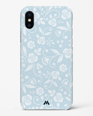 Floral Blue Zephyrs Hard Case Phone Cover (Apple)