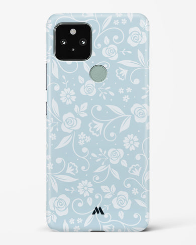 Floral Blue Zephyrs Hard Case Phone Cover-(Google)