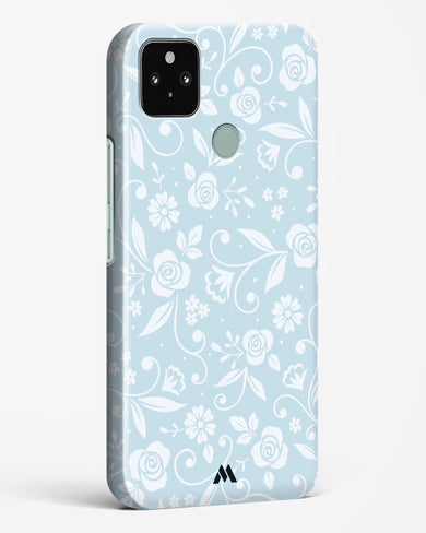 Floral Blue Zephyrs Hard Case Phone Cover-(Google)