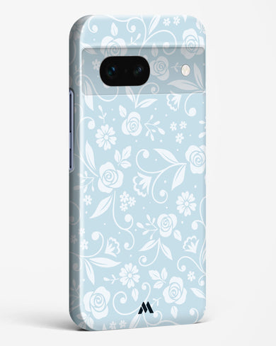 Floral Blue Zephyrs Hard Case Phone Cover-(Google)