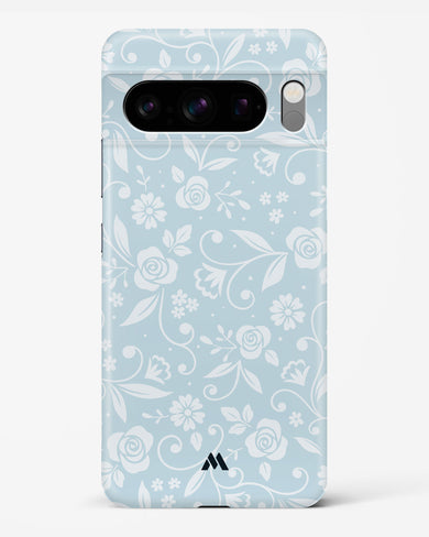 Floral Blue Zephyrs Hard Case Phone Cover-(Google)