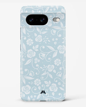 Floral Blue Zephyrs Hard Case Phone Cover-(Google)