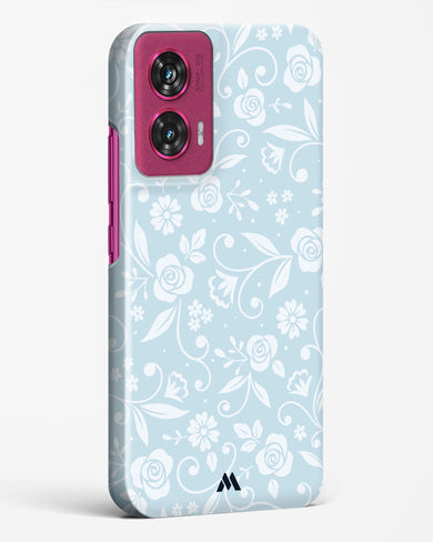 Floral Blue Zephyrs Hard Case Phone Cover (Motorola)