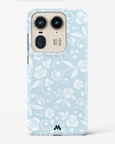 Floral Blue Zephyrs Hard Case Phone Cover (Motorola)