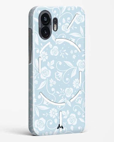 Floral Blue Zephyrs Hard Case Phone Cover (Nothing)
