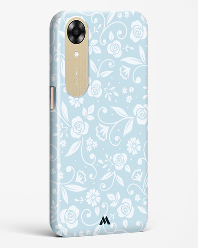 Floral Blue Zephyrs Hard Case Phone Cover-(Oppo)