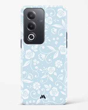 Floral Blue Zephyrs Hard Case Phone Cover (Oppo)