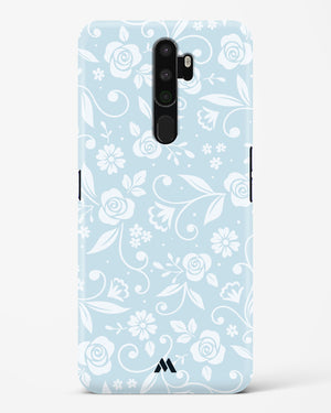Floral Blue Zephyrs Hard Case Phone Cover (Oppo)