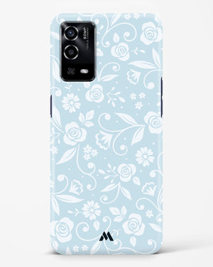 Floral Blue Zephyrs Hard Case Phone Cover (Oppo)