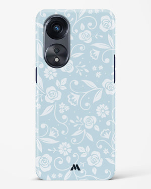 Floral Blue Zephyrs Hard Case Phone Cover (Oppo)