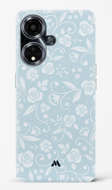 Floral Blue Zephyrs Hard Case Phone Cover (Oppo)