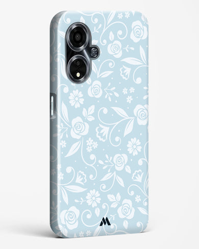 Floral Blue Zephyrs Hard Case Phone Cover (Oppo)