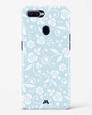 Floral Blue Zephyrs Hard Case Phone Cover (Oppo)