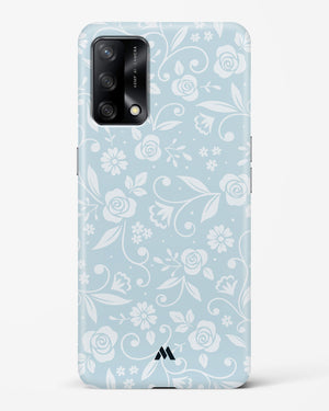 Floral Blue Zephyrs Hard Case Phone Cover-(Oppo)