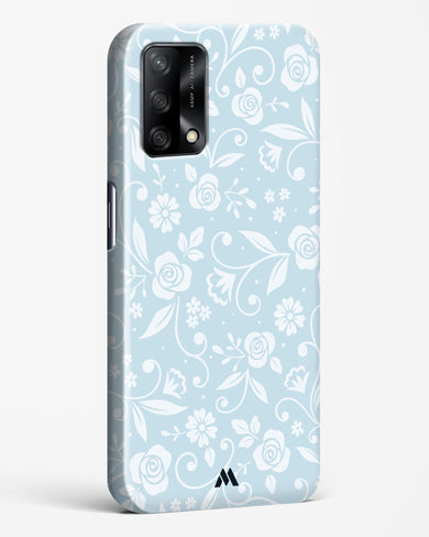 Floral Blue Zephyrs Hard Case Phone Cover-(Oppo)