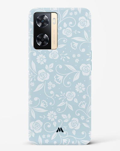 Floral Blue Zephyrs Hard Case Phone Cover-(Oppo)