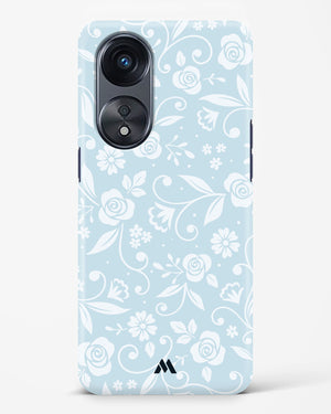 Floral Blue Zephyrs Hard Case Phone Cover (Oppo)
