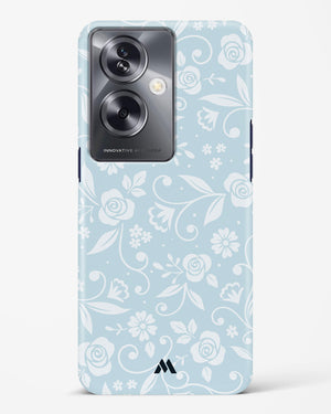 Floral Blue Zephyrs Hard Case Phone Cover (Oppo)