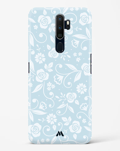 Floral Blue Zephyrs Hard Case Phone Cover-(Oppo)