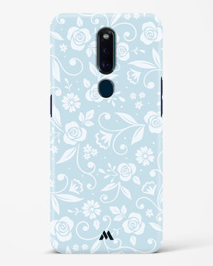 Floral Blue Zephyrs Hard Case Phone Cover (Oppo)