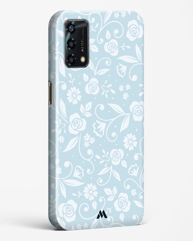 Floral Blue Zephyrs Hard Case Phone Cover-(Oppo)