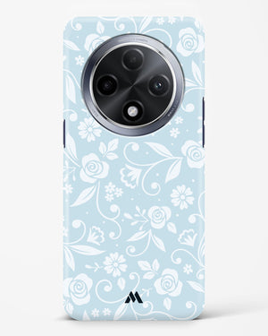 Floral Blue Zephyrs Hard Case Phone Cover (Oppo)