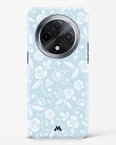 Floral Blue Zephyrs Hard Case Phone Cover (Oppo)