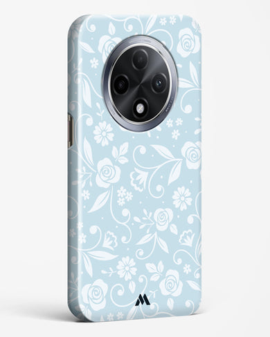 Floral Blue Zephyrs Hard Case Phone Cover (Oppo)