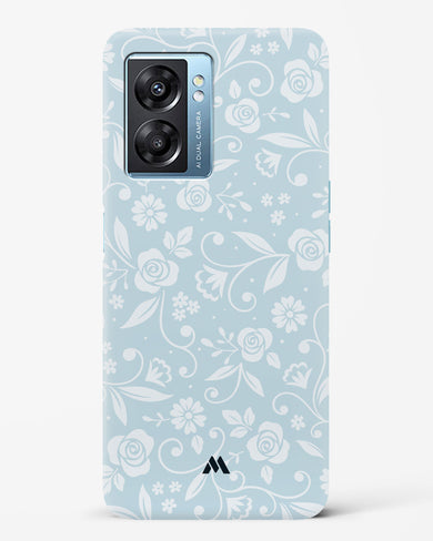 Floral Blue Zephyrs Hard Case Phone Cover-(Oppo)