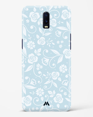 Floral Blue Zephyrs Hard Case Phone Cover-(Oppo)