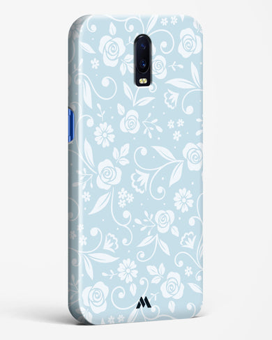 Floral Blue Zephyrs Hard Case Phone Cover-(Oppo)