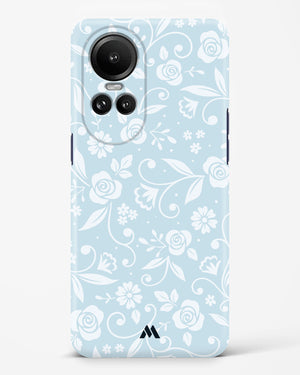 Floral Blue Zephyrs Hard Case Phone Cover (Oppo)