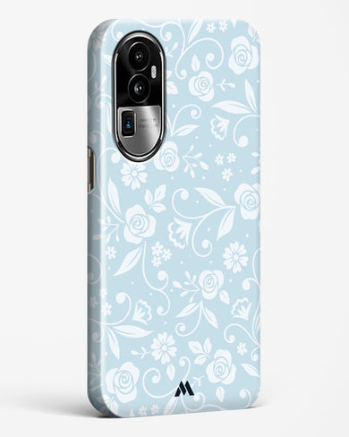 Floral Blue Zephyrs Hard Case Phone Cover (Oppo)