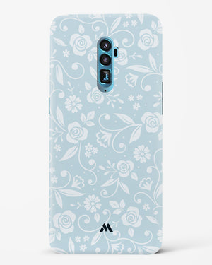 Floral Blue Zephyrs Hard Case Phone Cover-(Oppo)