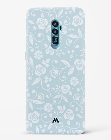 Floral Blue Zephyrs Hard Case Phone Cover-(Oppo)