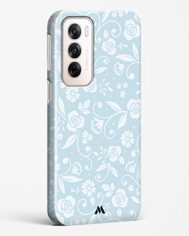 Floral Blue Zephyrs Hard Case Phone Cover (Oppo)