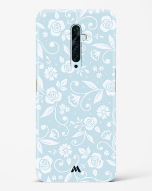 Floral Blue Zephyrs Hard Case Phone Cover-(Oppo)