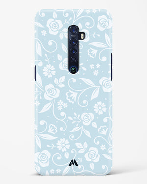 Floral Blue Zephyrs Hard Case Phone Cover-(Oppo)