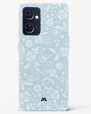 Floral Blue Zephyrs Hard Case Phone Cover (Oppo)