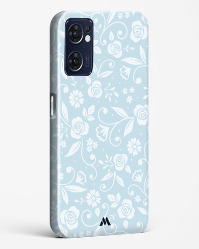 Floral Blue Zephyrs Hard Case Phone Cover (Oppo)