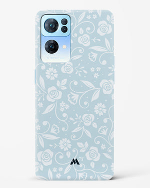 Floral Blue Zephyrs Hard Case Phone Cover (Oppo)