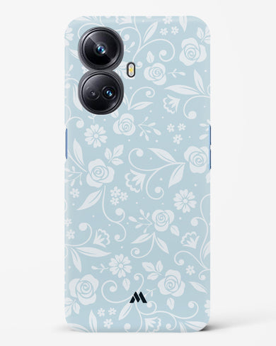 Floral Blue Zephyrs Hard Case Phone Cover-(Realme)