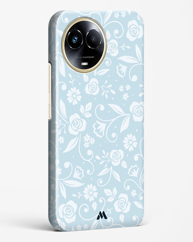 Floral Blue Zephyrs Hard Case Phone Cover (Realme)