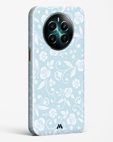 Floral Blue Zephyrs Hard Case Phone Cover (Realme)